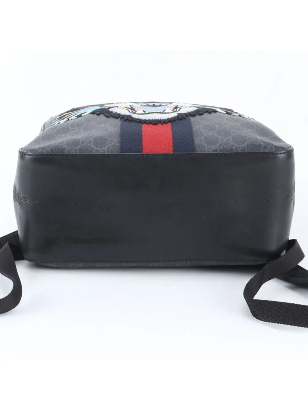 Gucci GG Supreme Angry Cat Leather